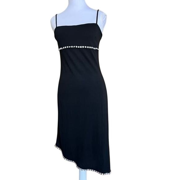 Morgan de Toi Dresses & Skirts - Vintage Morgan De Toi Mini Dress Rhinestone Detail Size S
